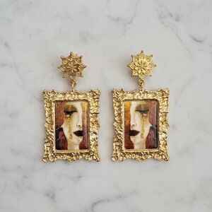 Golden Tears ❤️ Earrings